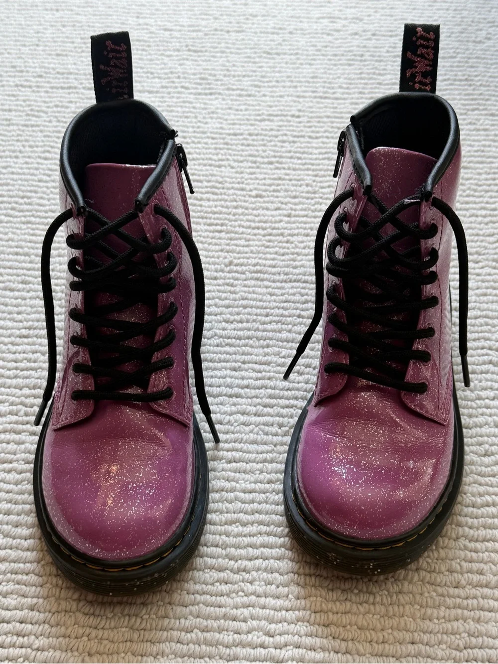 Dr. Martens bold purple